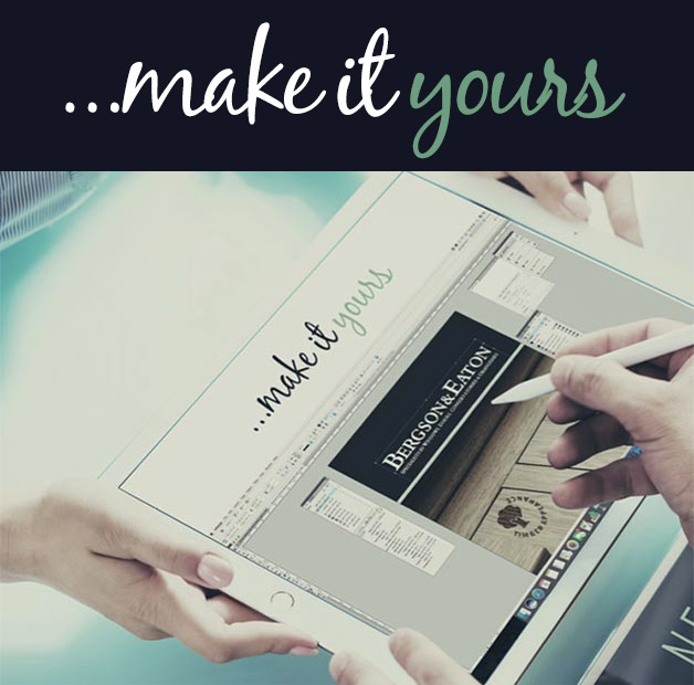 Make it yours, Raum installer marketing support