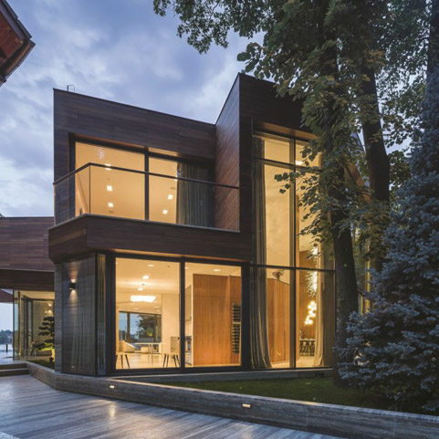 Premium aluminium windows for luxury home
